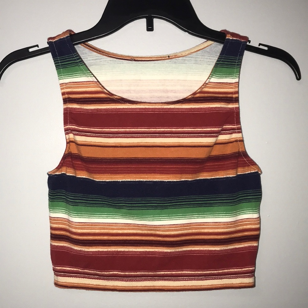 Colorful crop top